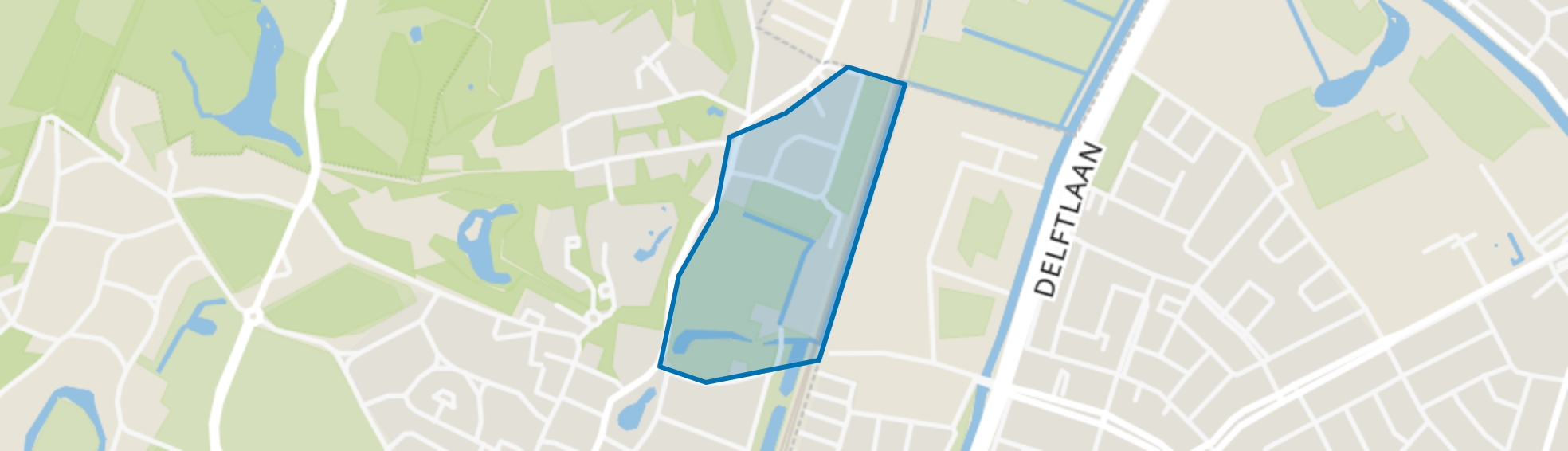 Veen en Duin, Bloemendaal map