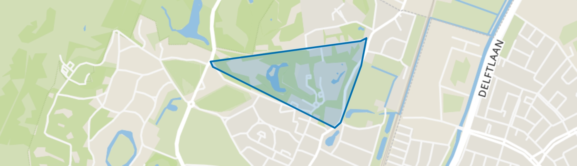 Wildhoef, Bloemendaal map