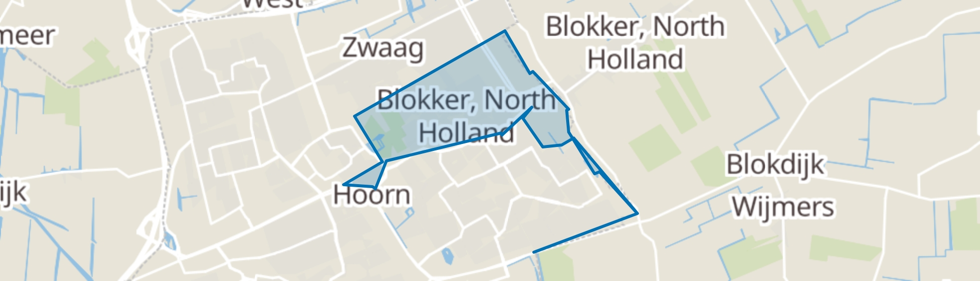 Blokker map