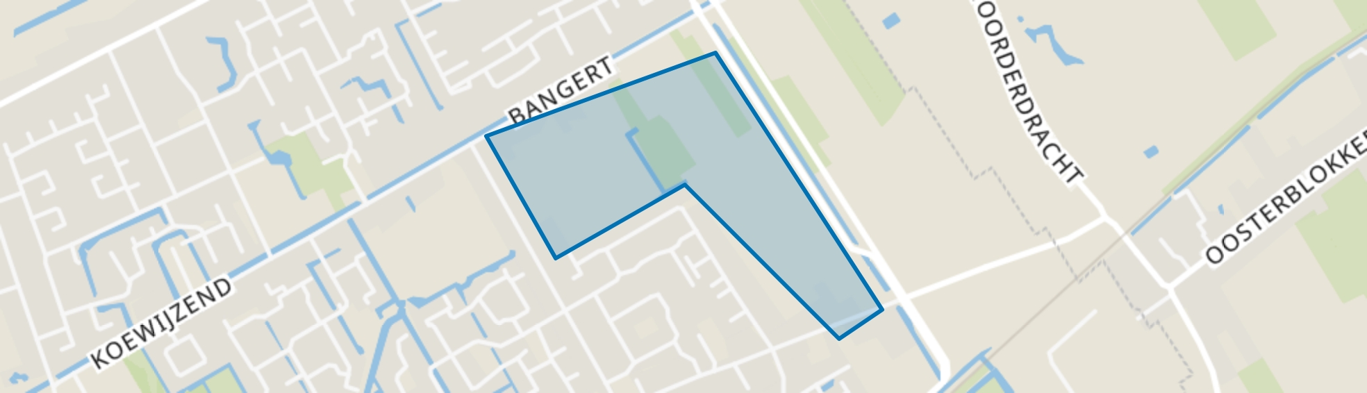 Bangert en Oosterpolder - Buurt 35 05, Blokker map