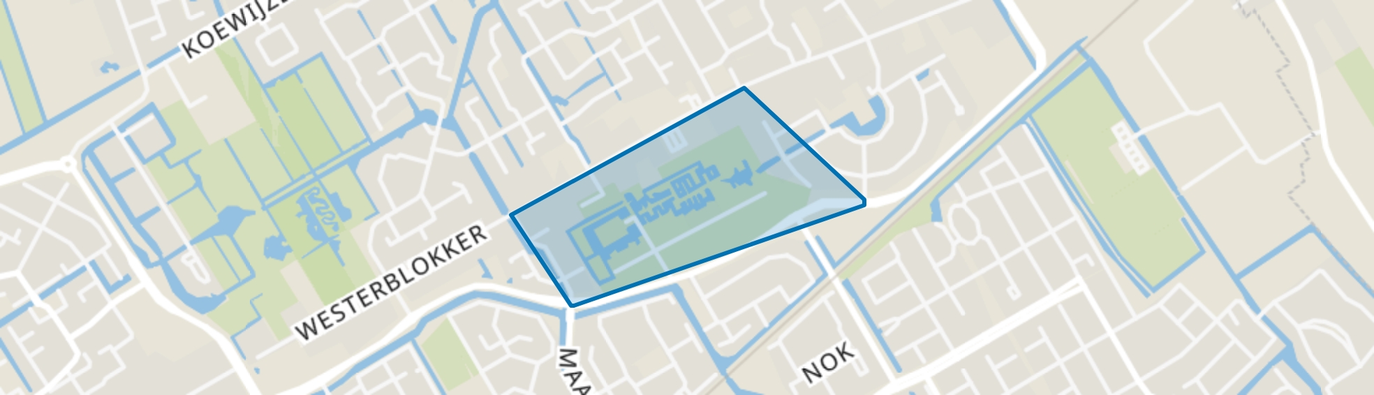Blokker - Buurt 31 01, Blokker map