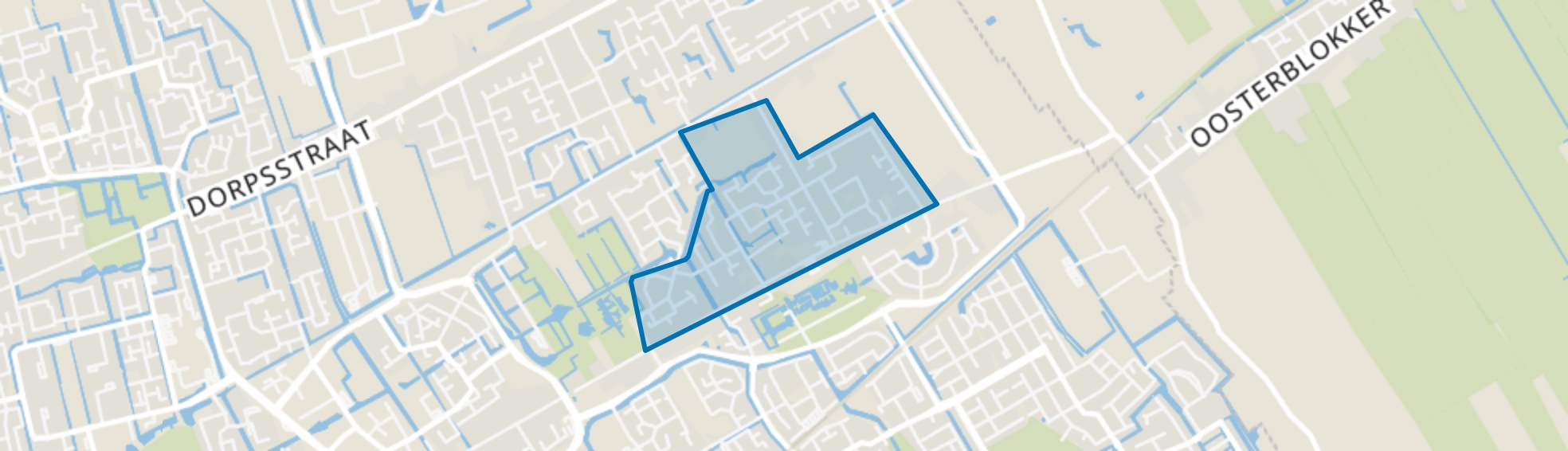 Blokker - Buurt 31 04, Blokker map