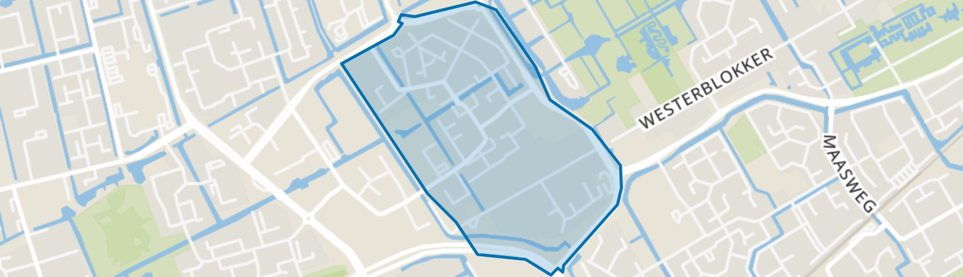 Nieuwe Steen - Buurt 22 00, Blokker map