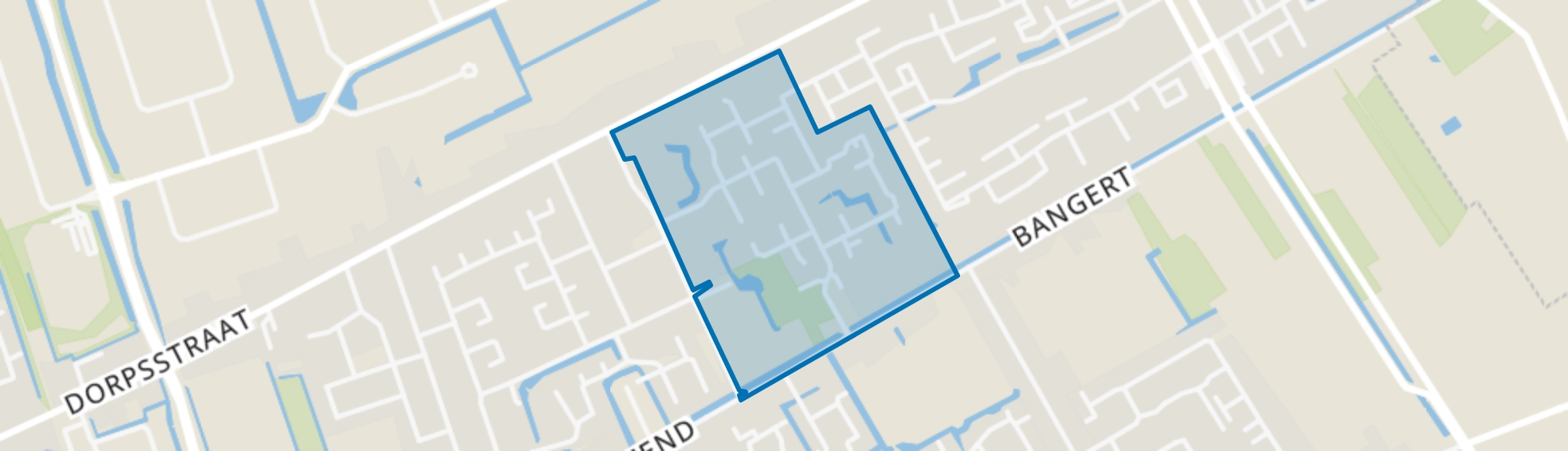 Zwaag - Buurt 30 02, Blokker map