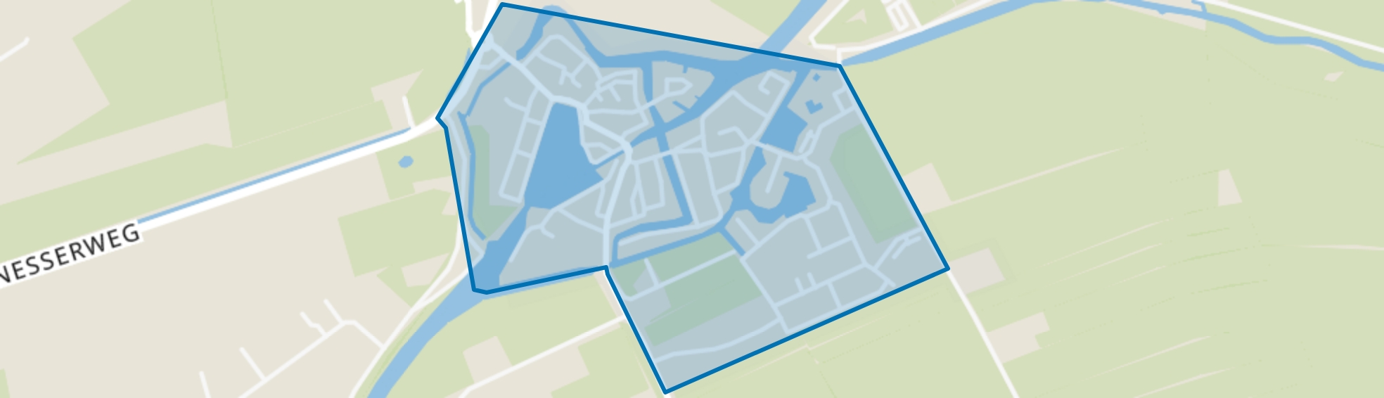 Blokzijl, Blokzijl map