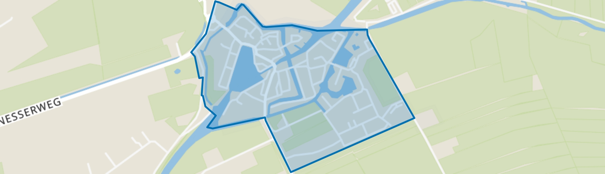 Blokzijl, Blokzijl map