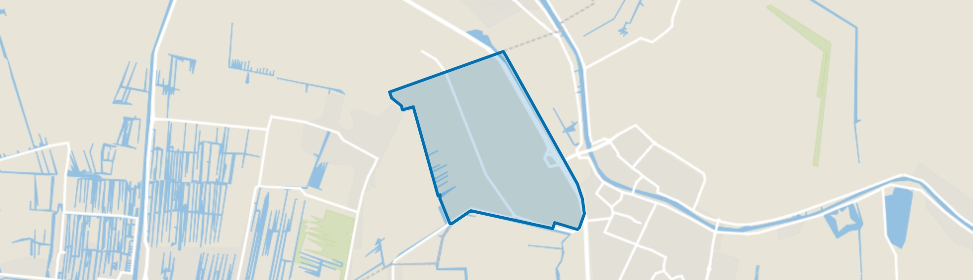 Binnenpolder, Bodegraven map