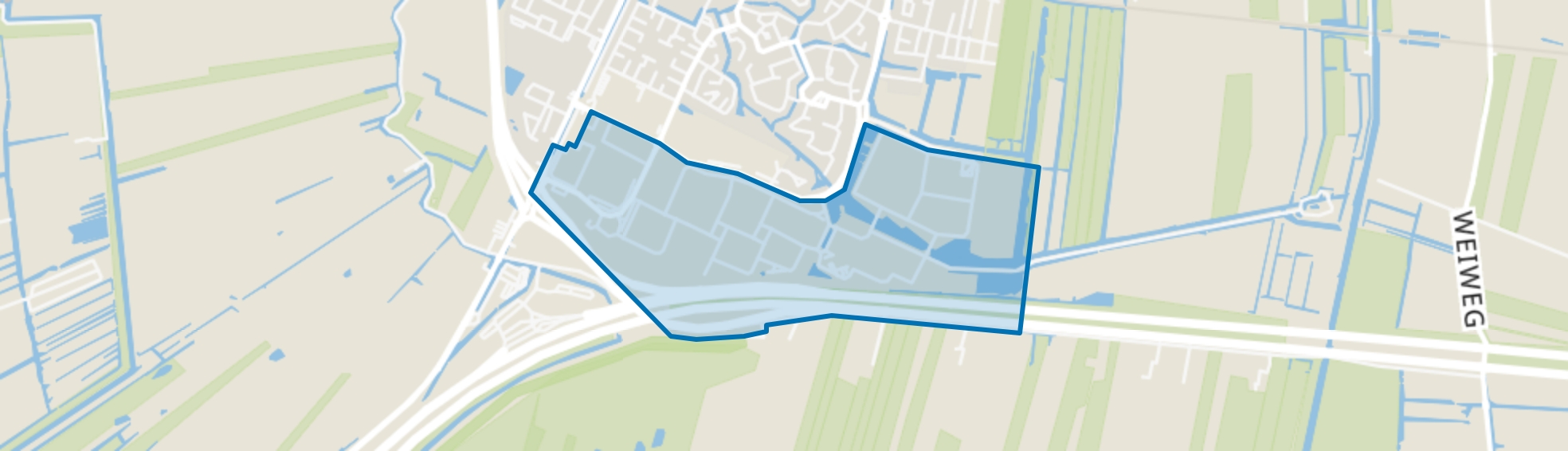 Broekvelden-Groote Wetering, Bodegraven map