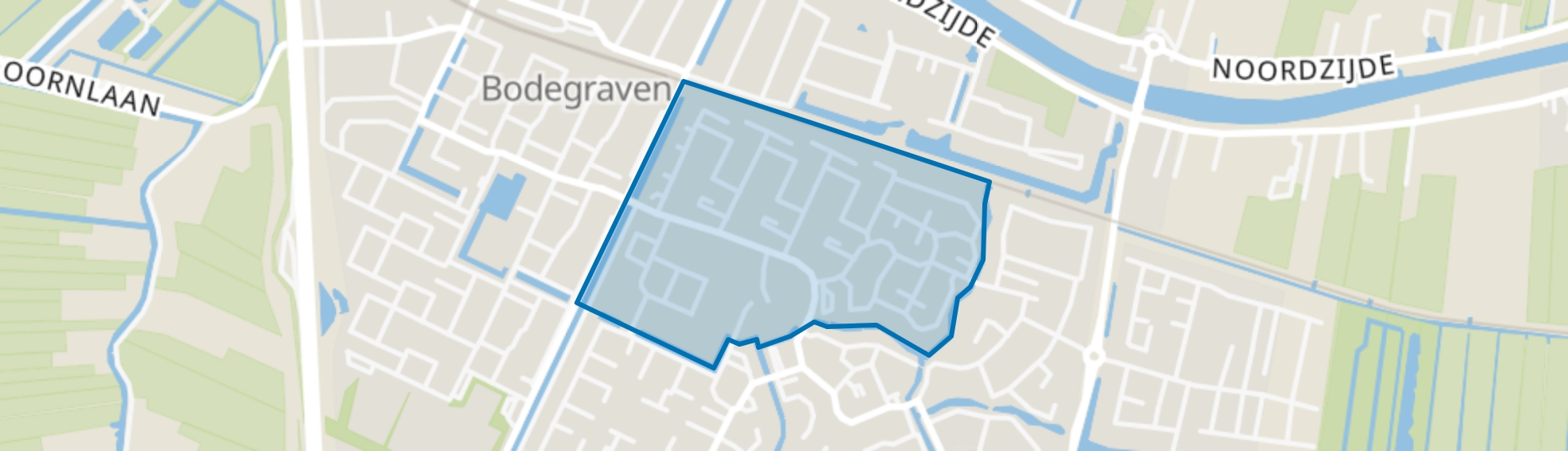 Broekvelden-Noord, Bodegraven map