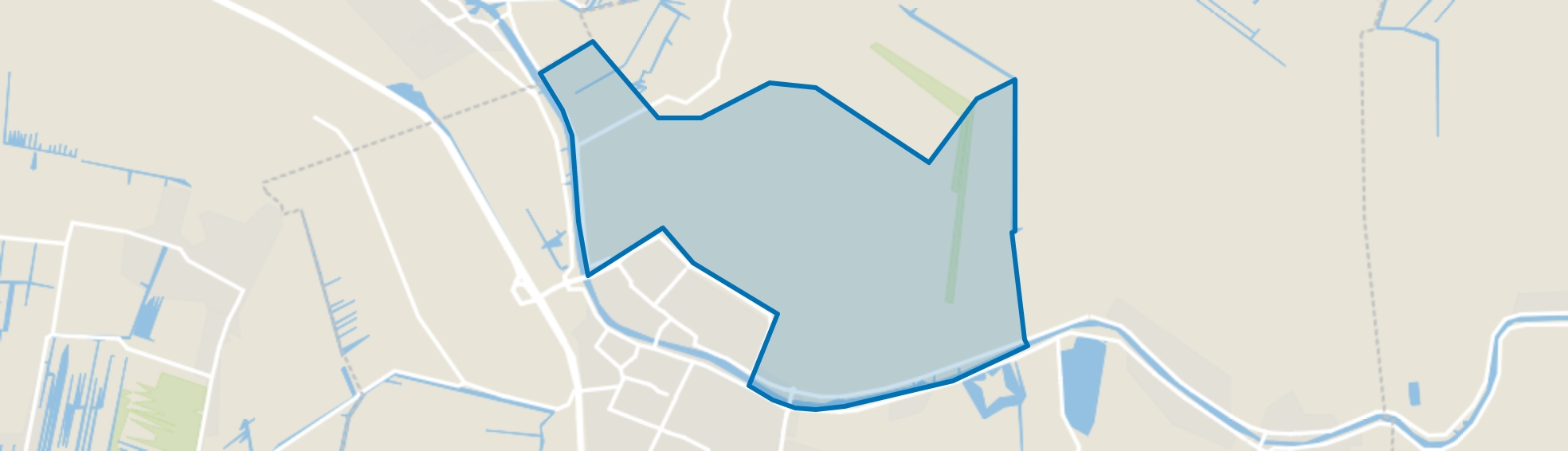 Buitengebied-Noord, Bodegraven map