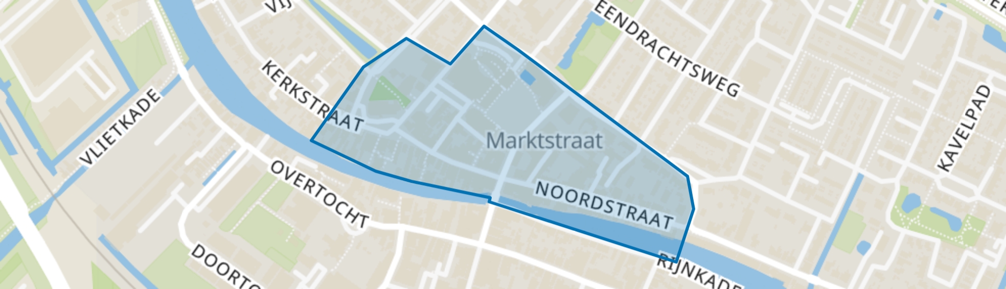 Centrum-Noord, Bodegraven map