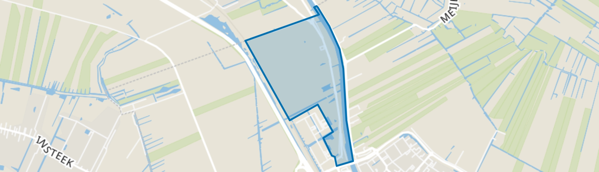 Dammekant, Bodegraven map
