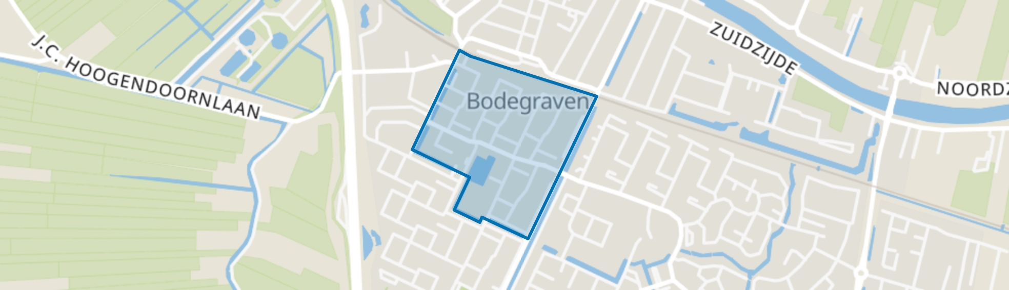 Dronenwijk-Noord, Bodegraven map