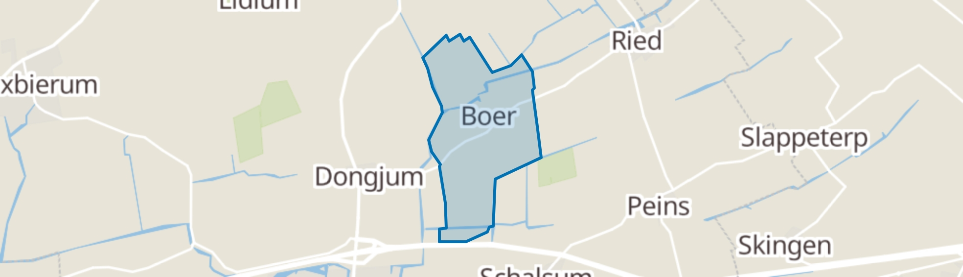 Boer map