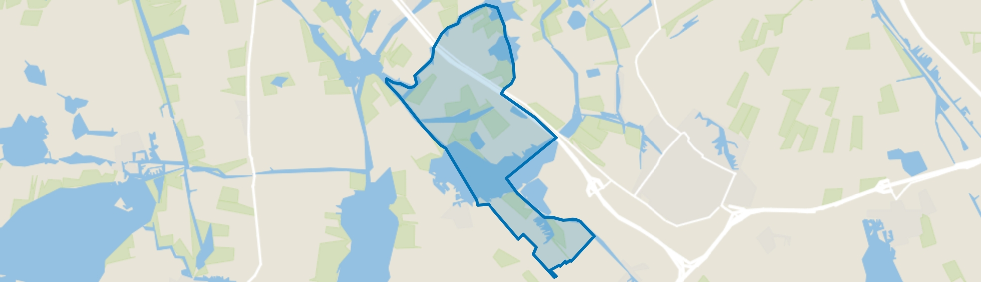 Boornzwaag, Boornzwaag map
