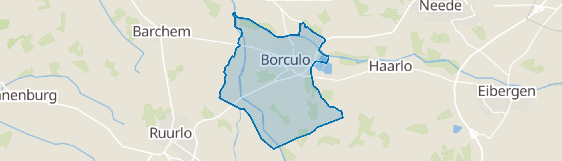 Borculo map