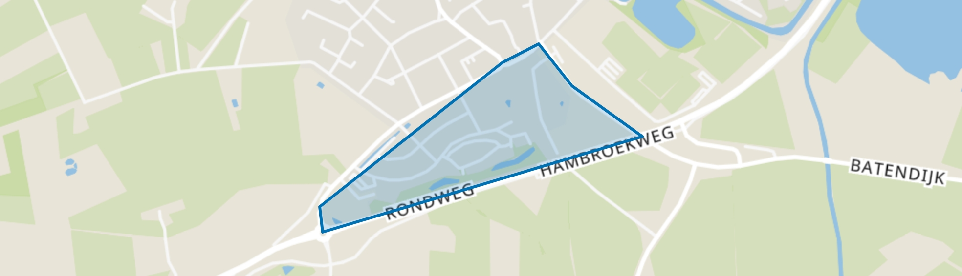 Schollenkamp, Borculo map
