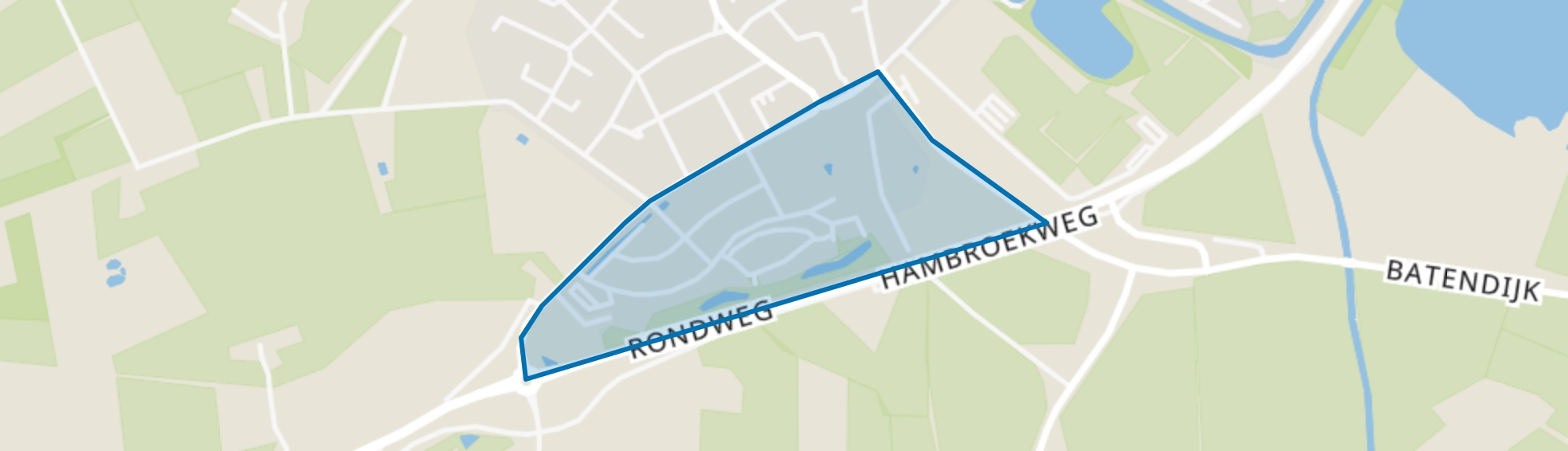 Schollenkamp, Borculo map