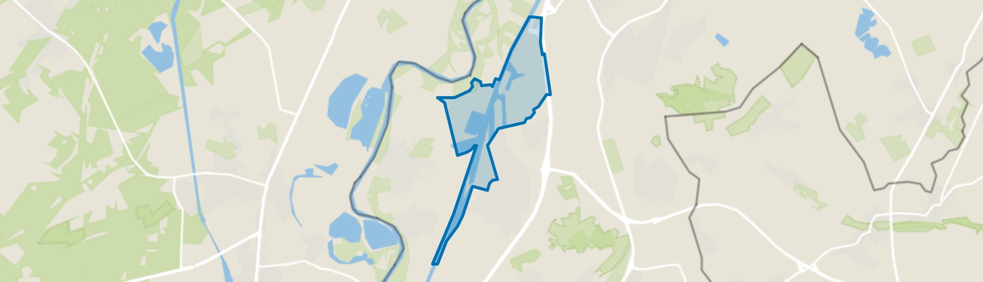 Industriegebied, Born map