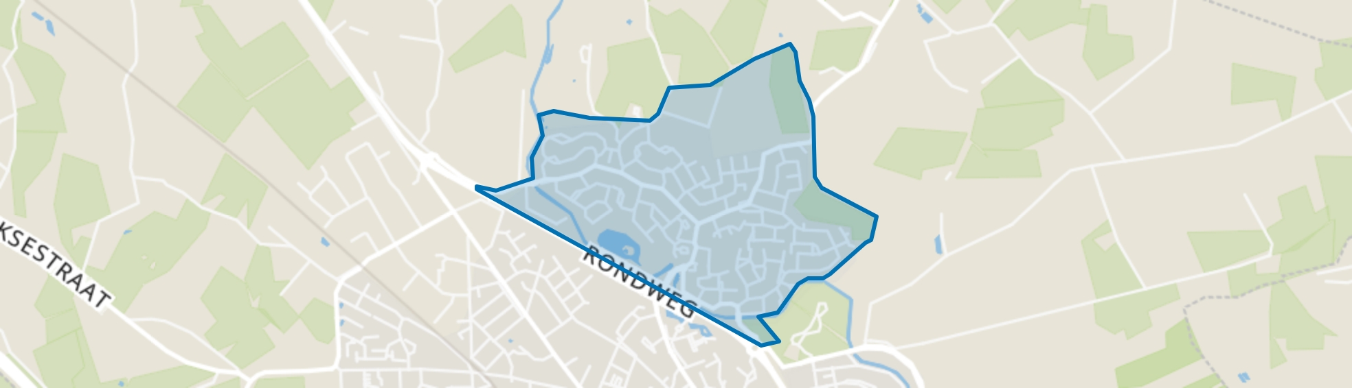 Stroom-Esch, Borne map