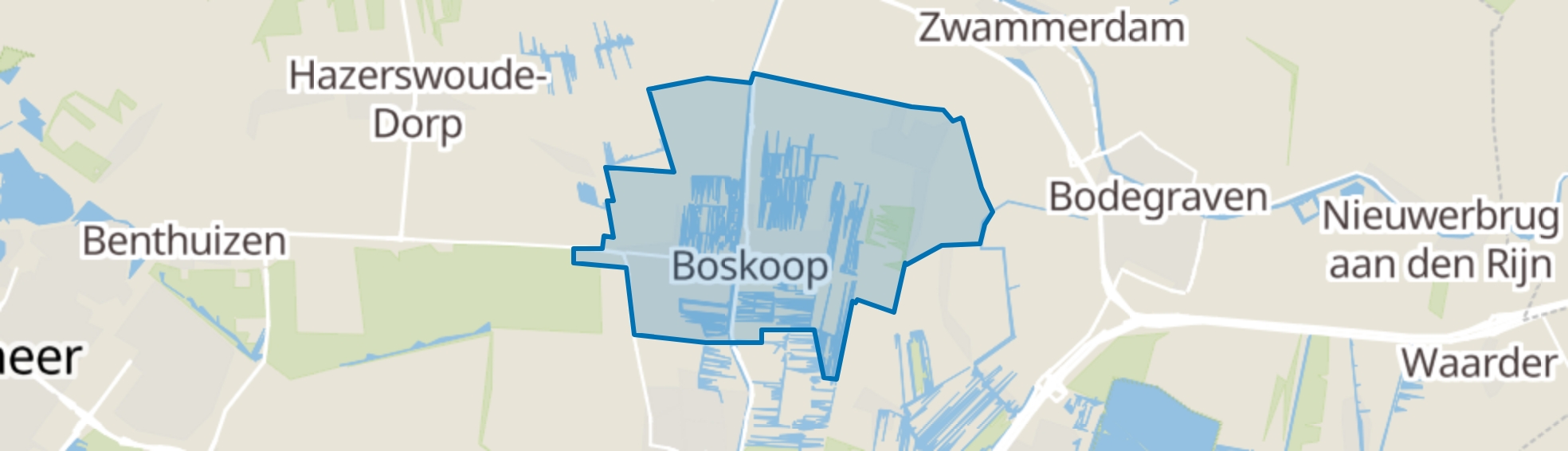 Boskoop map