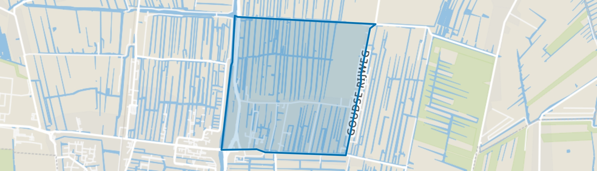 Biezen-West, Boskoop map