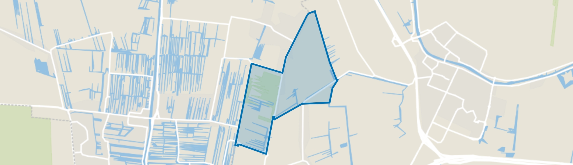 Spoelwijk, Boskoop map