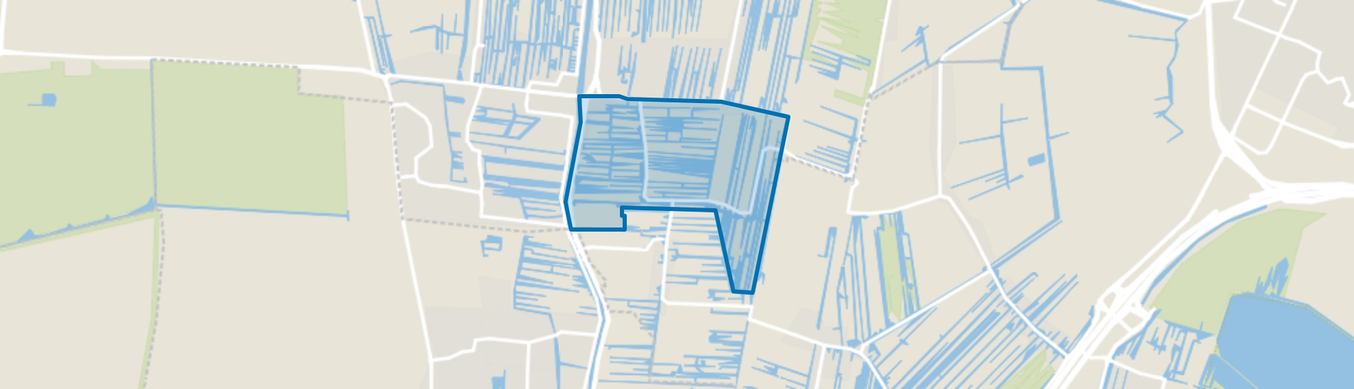 Zuidwijk, Boskoop map