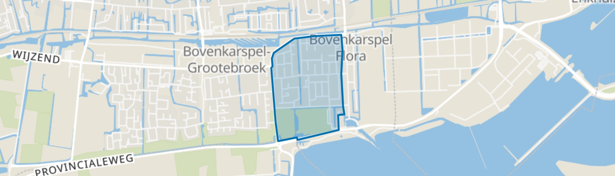 Plan Zuid, Bovenkarspel map