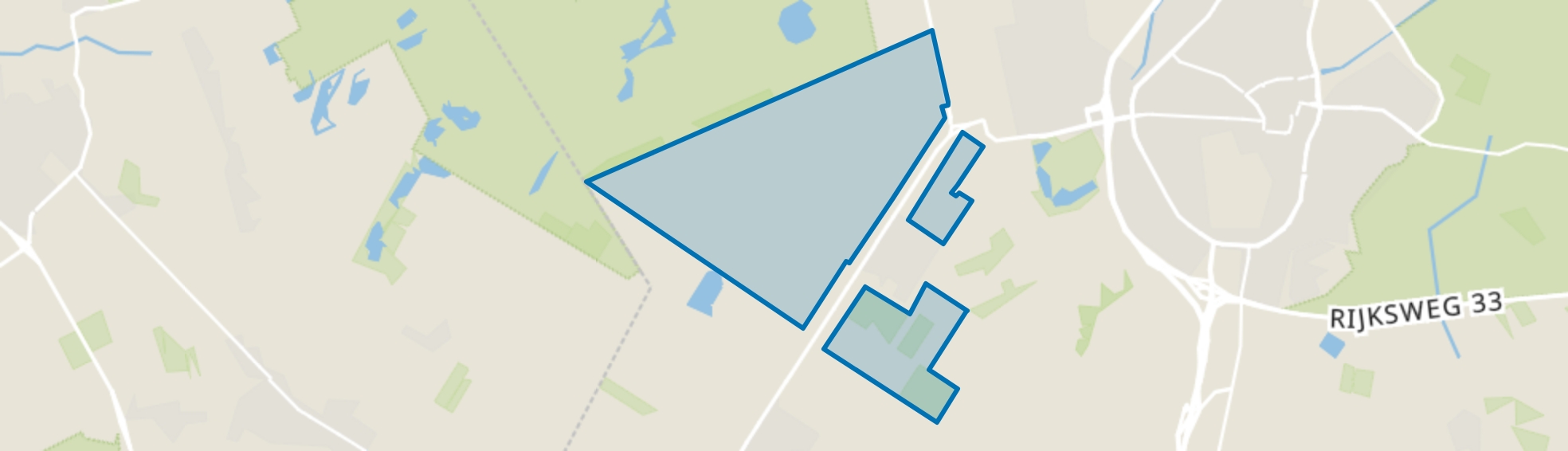 Verspreide huizen Bovensmilde, Bovensmilde map