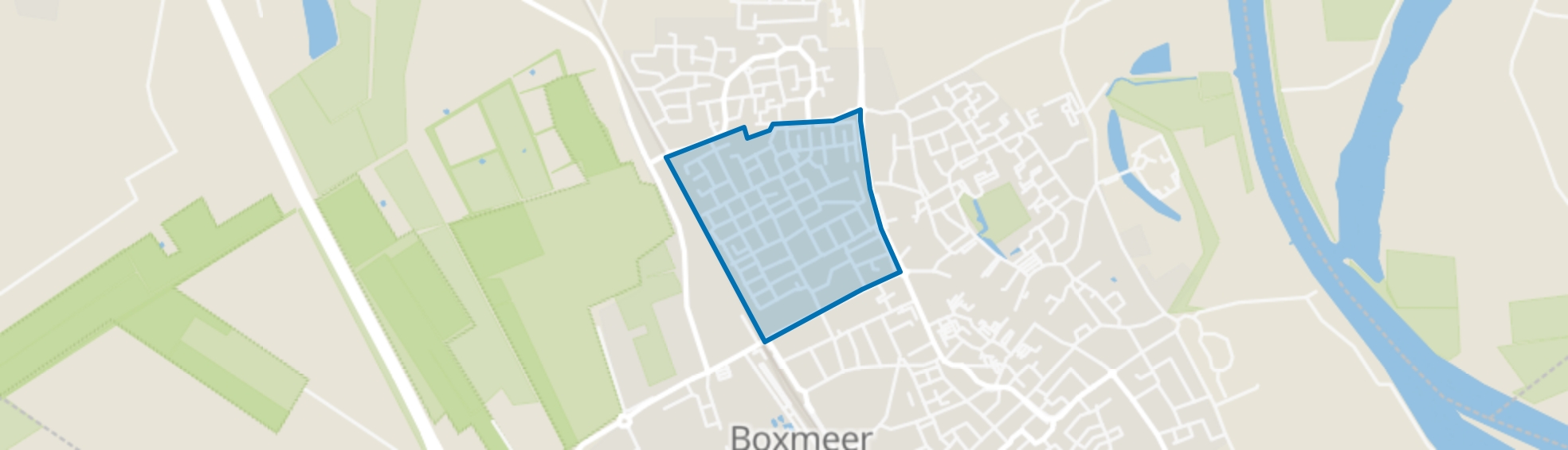 Bakelgeert-Noord, Boxmeer map