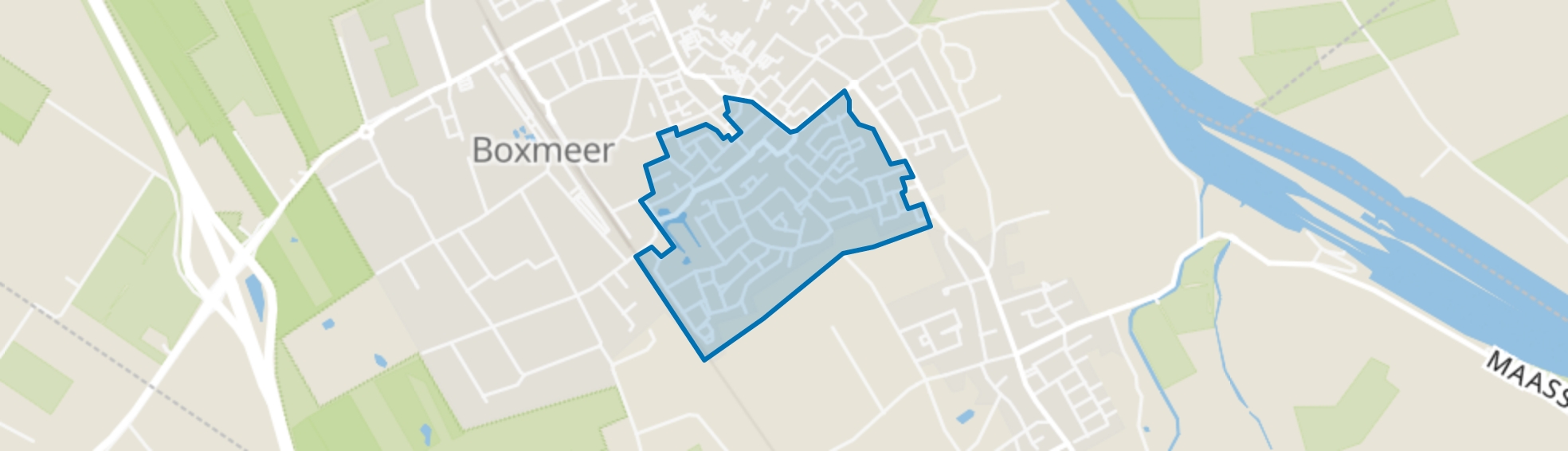 Luneven, Boxmeer map