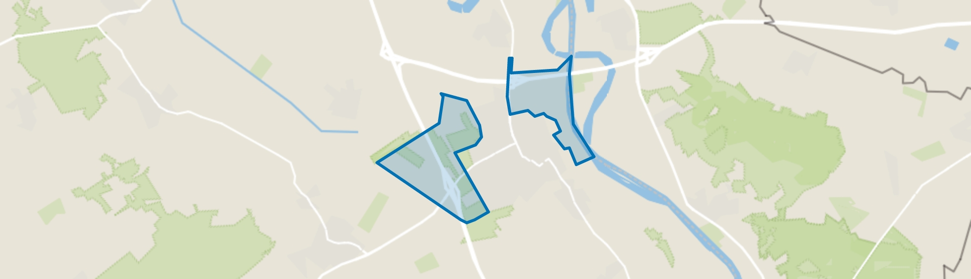 Verspreide huizen Boxmeer, Boxmeer map