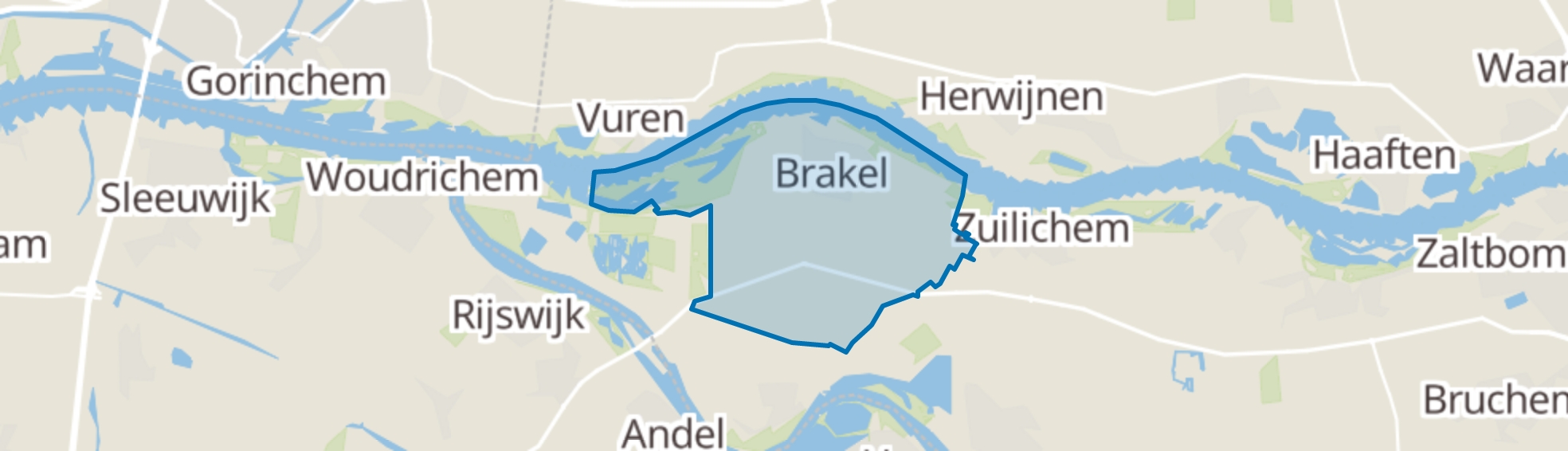 Brakel map