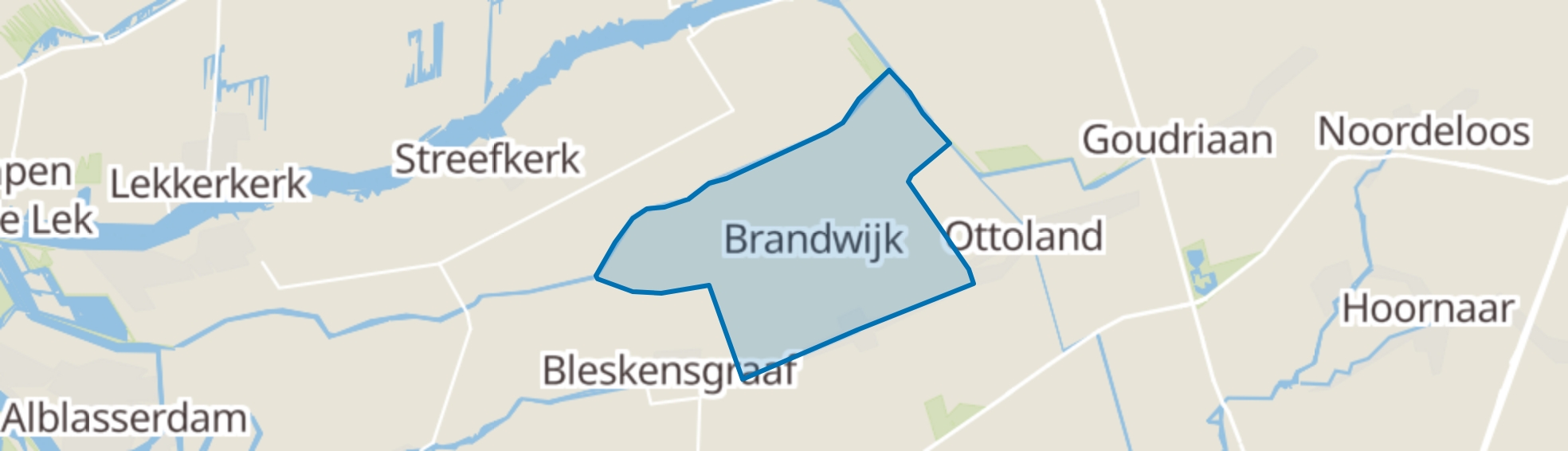 Brandwijk map