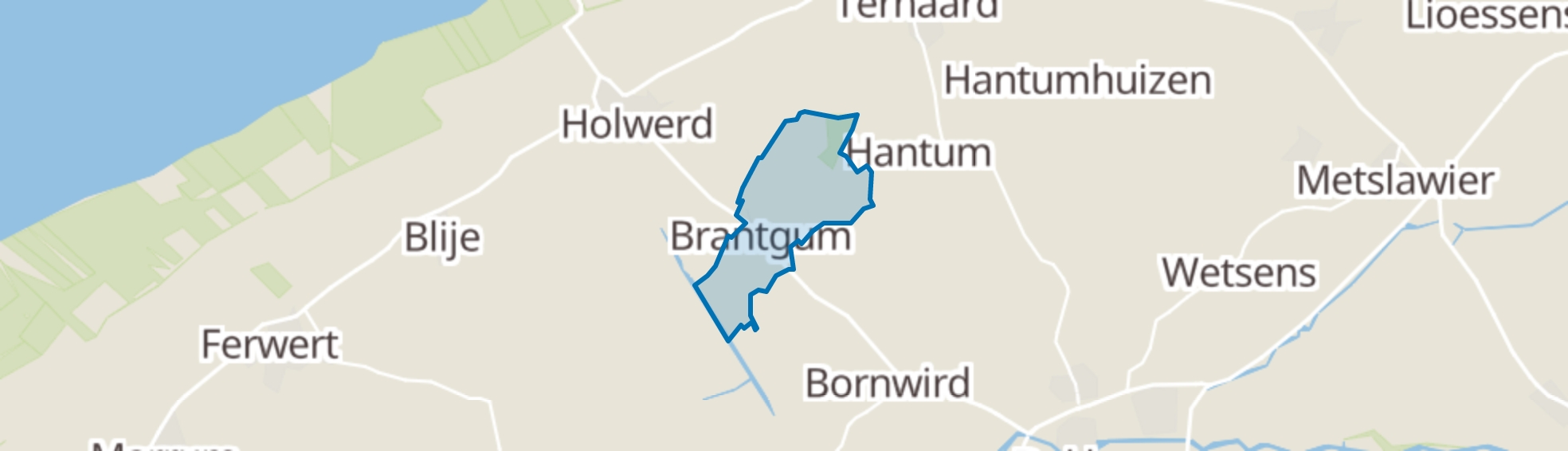 Brantgum map