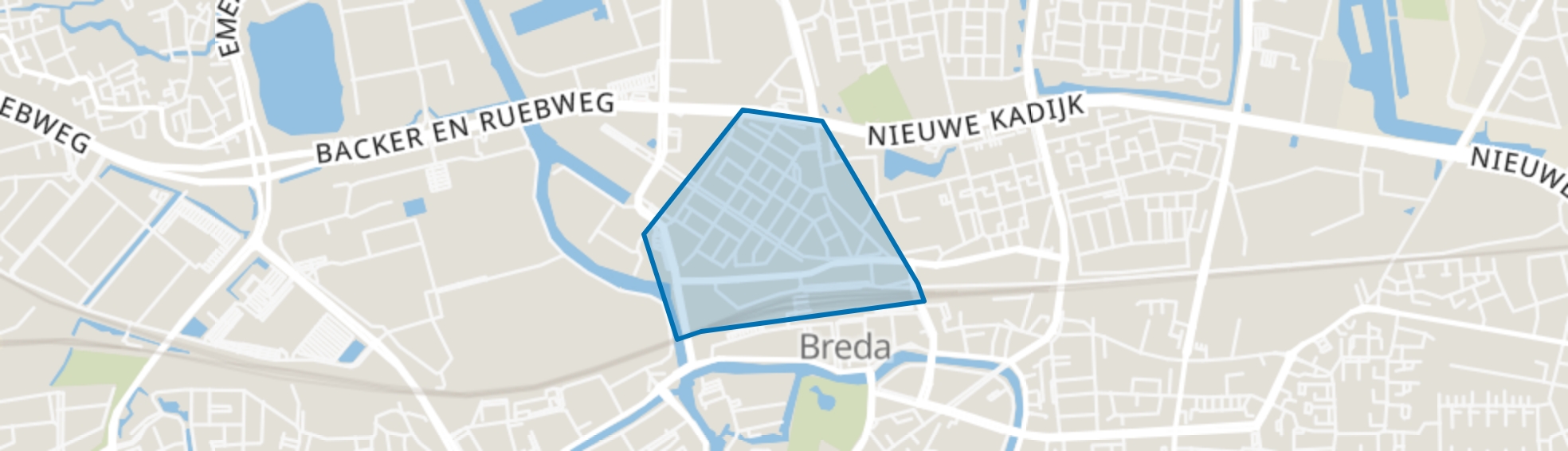 Belcrum, Breda map