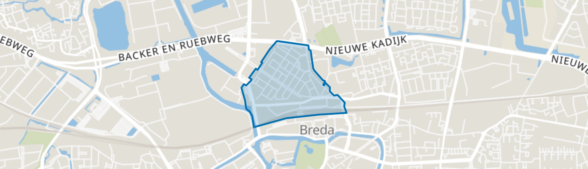 Belcrum, Breda map