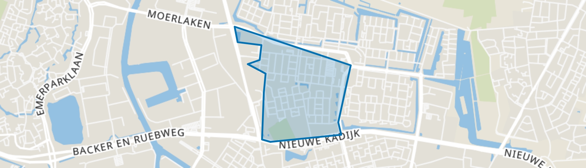 Biesdonk, Breda map