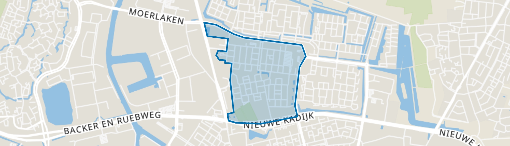 Biesdonk, Breda map