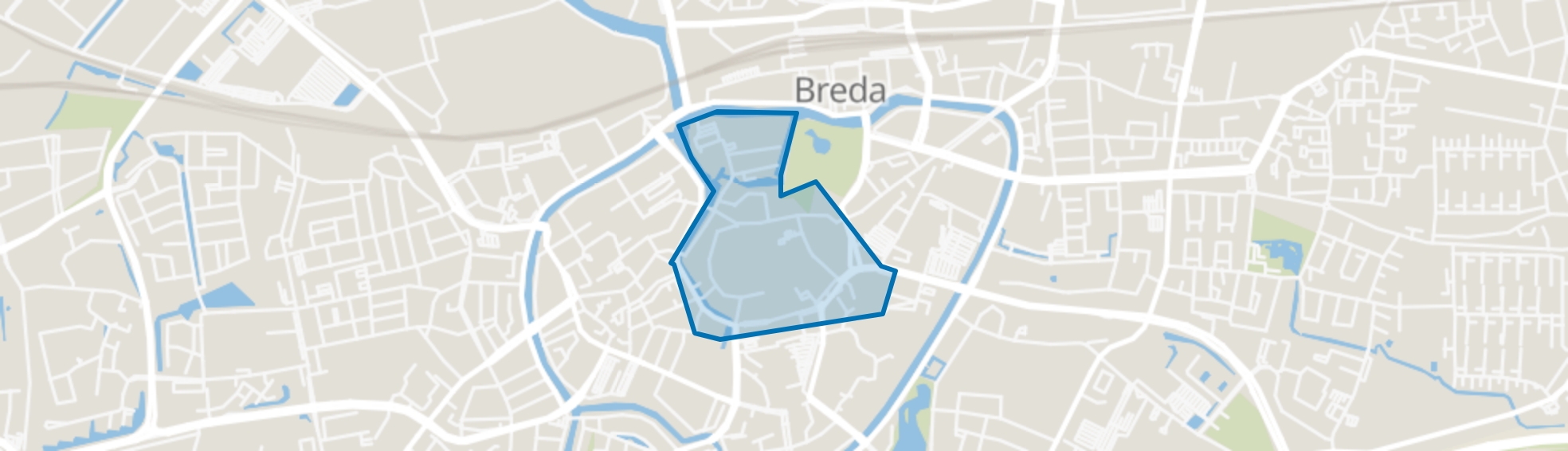 City, Breda map