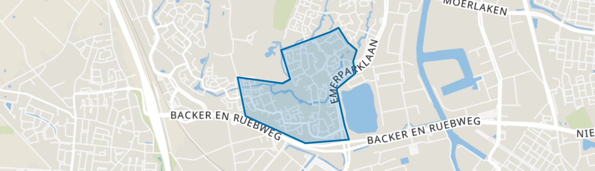 Gageldonk, Breda map
