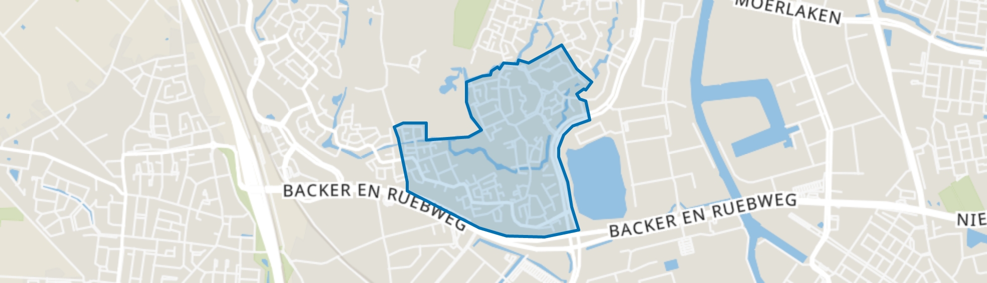 Gageldonk, Breda map