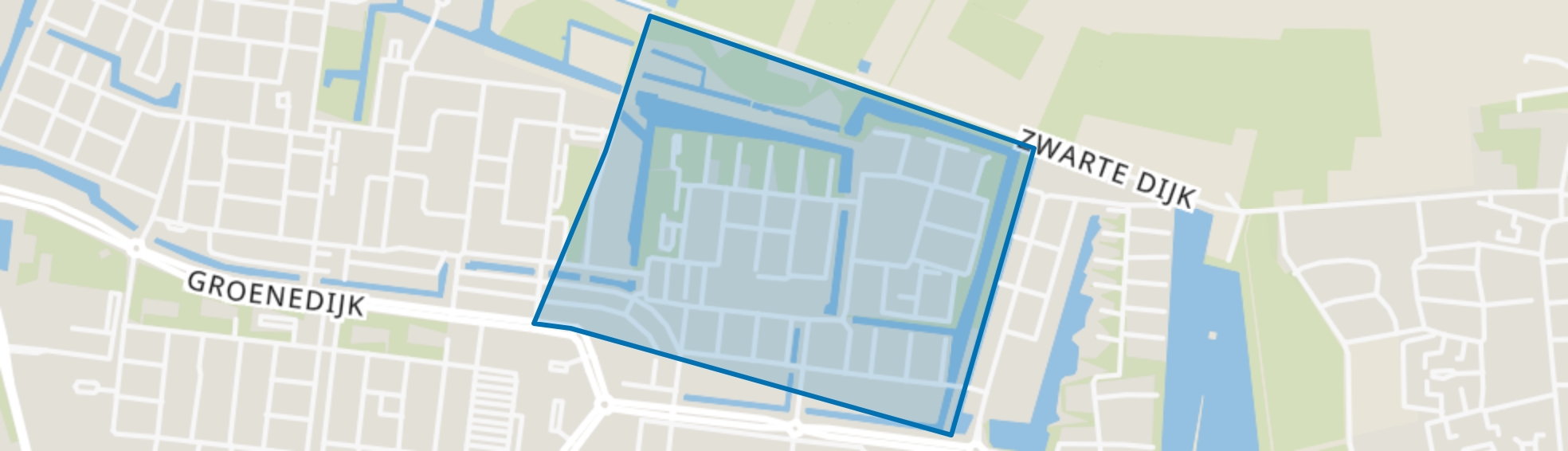 Geeren-noord, Breda map