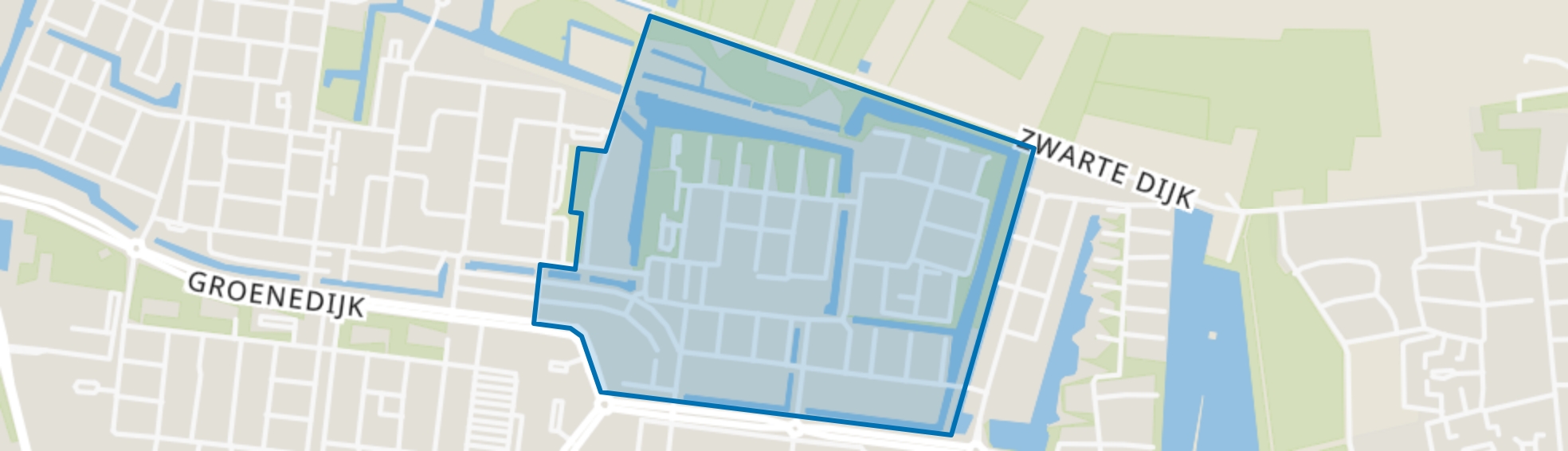 Geeren-noord, Breda map