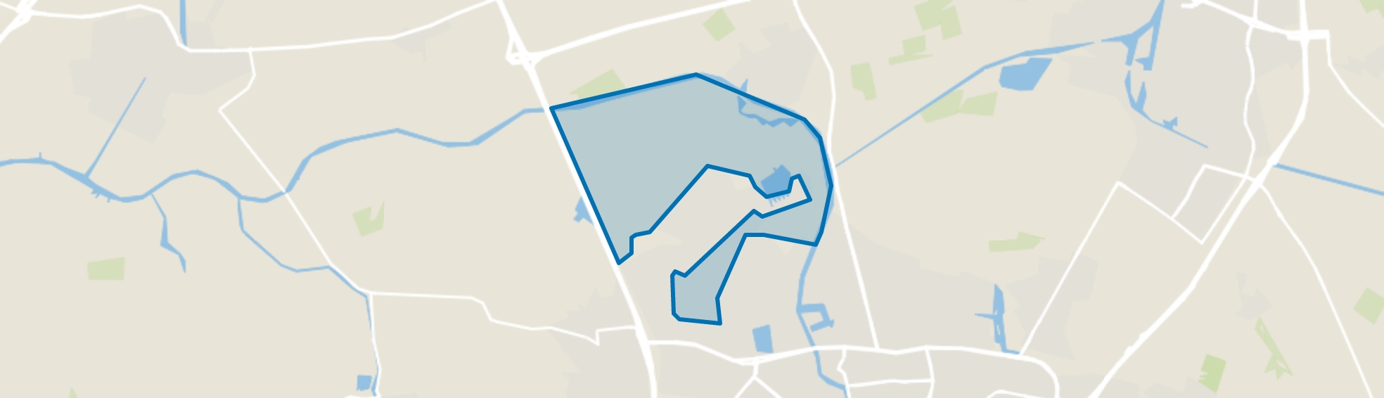 Hagebeemd, Breda map