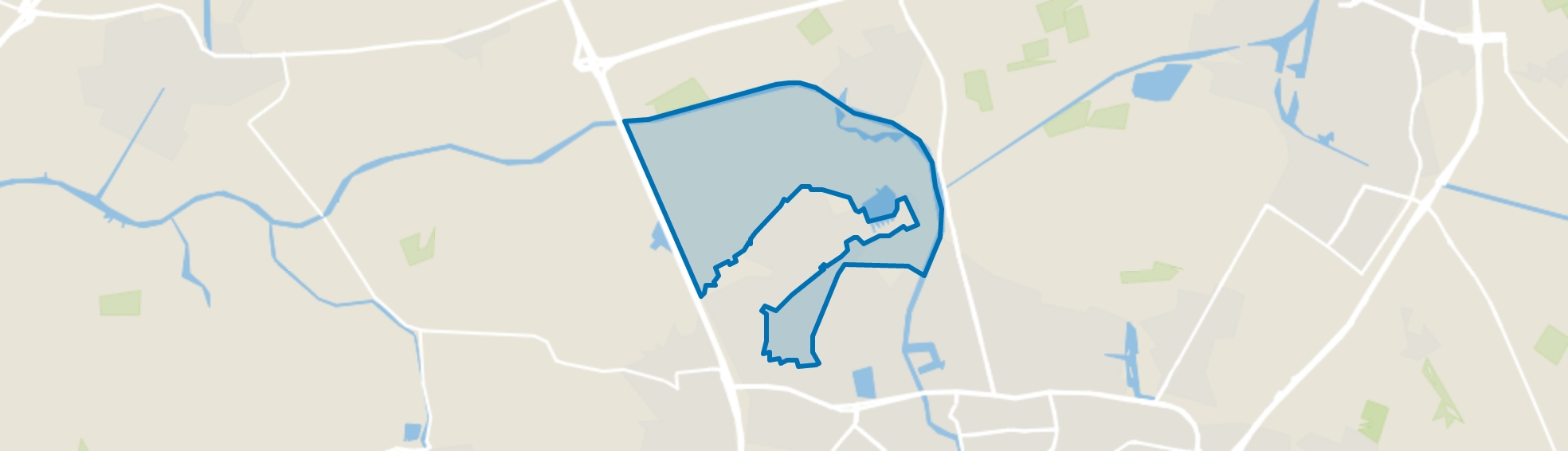 Hagebeemd, Breda map