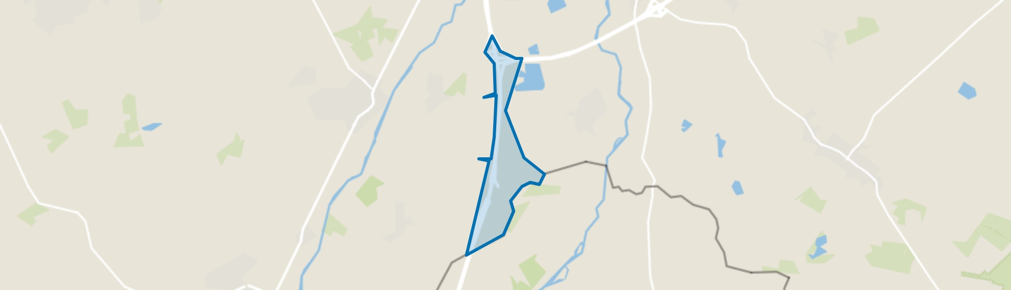 Hazeldonk, Breda map