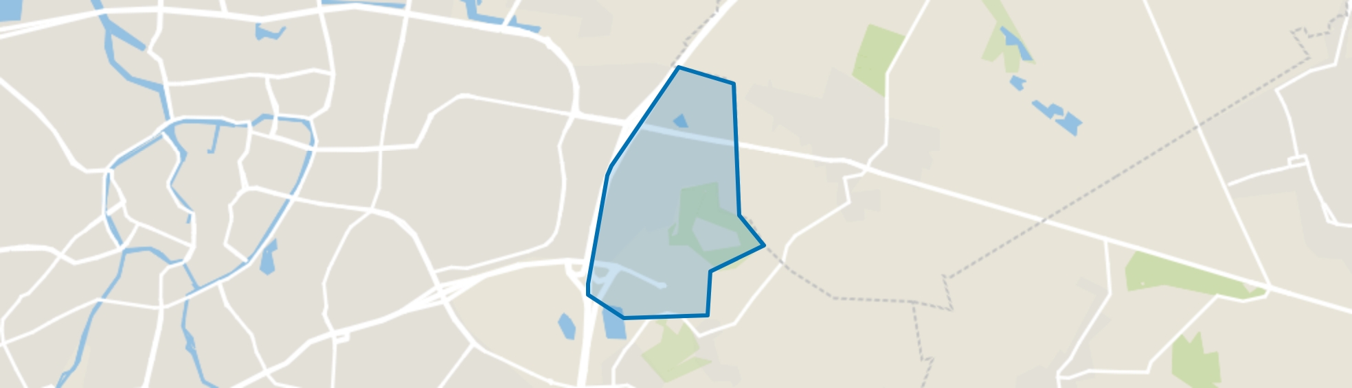 Hoogeind, Breda map