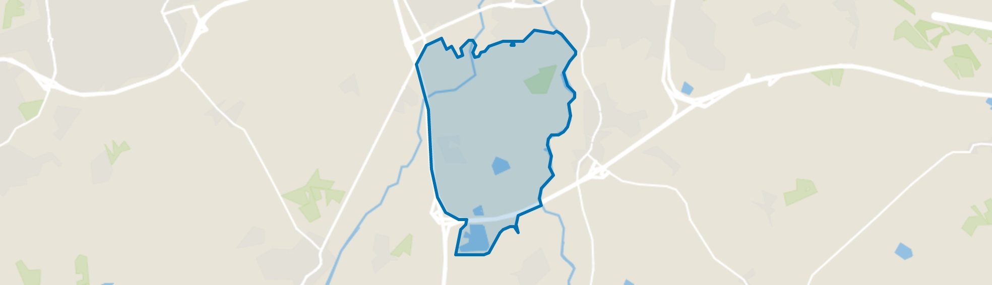 Mastbos, Breda map